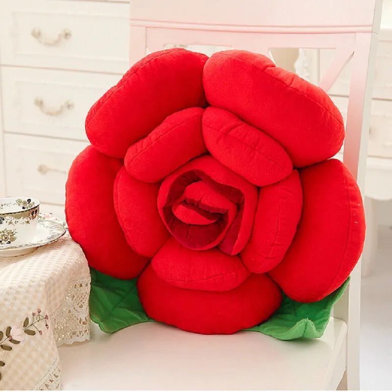 Flower Rose Cushion