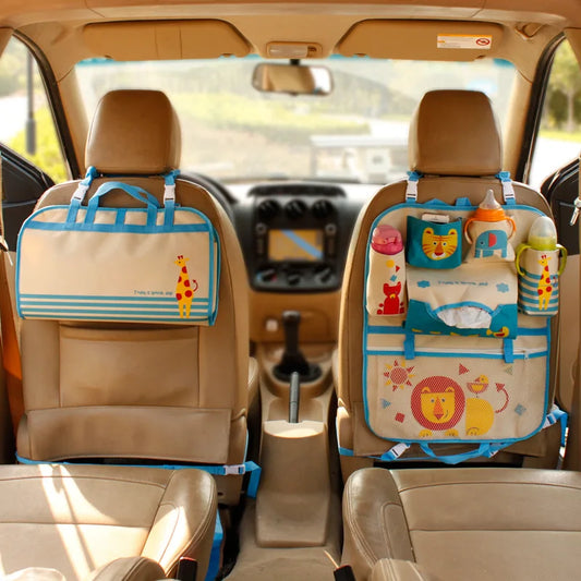 Car seat organizer for children