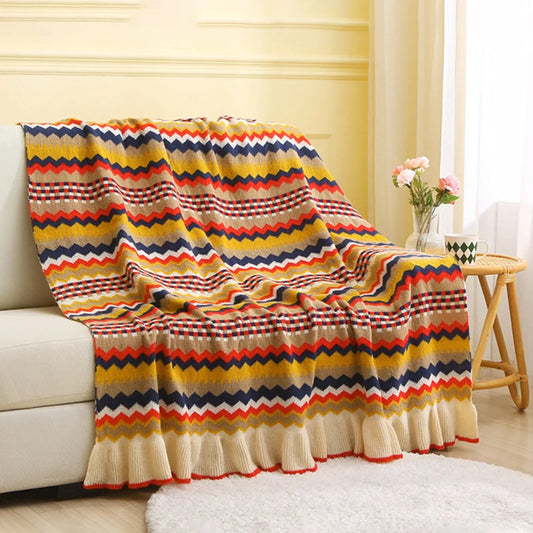 Blanket and Throw, Vintage - Bohemian style