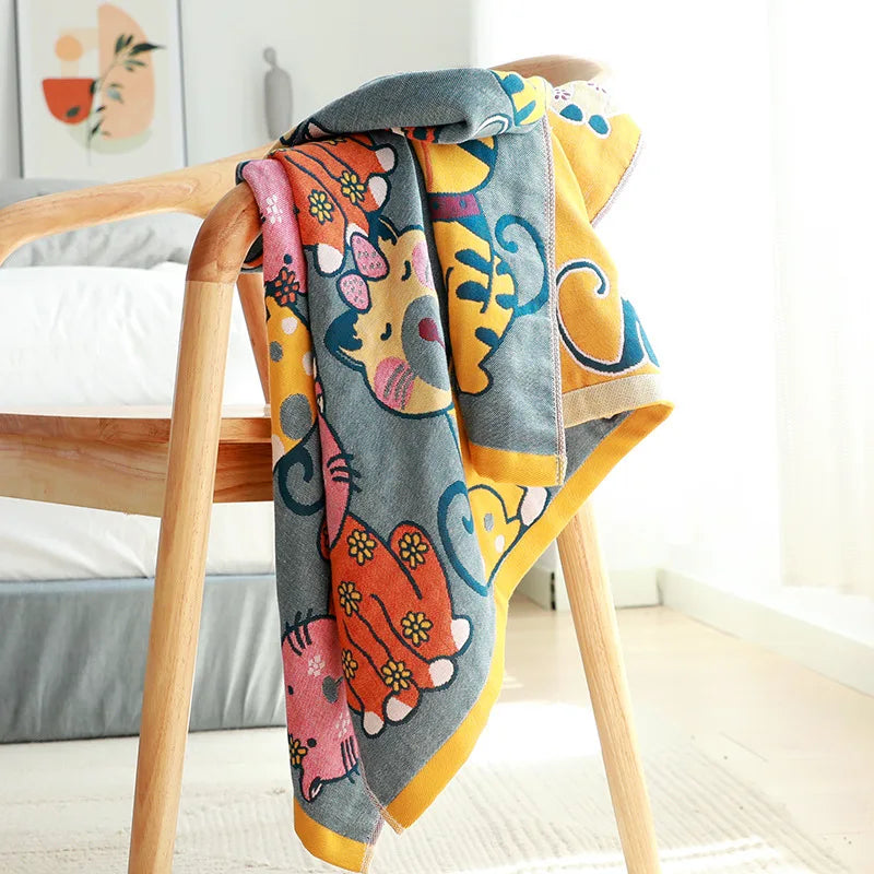 Bath Towel - Bohemian style